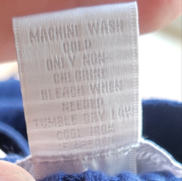 Soft Surroundings Button Up Ribbed Dark Blue Cardigan Women's Size 1X - Picture 5 of 8